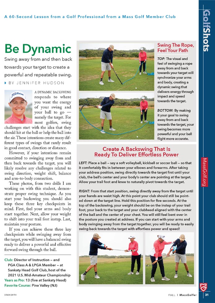 golf shots article