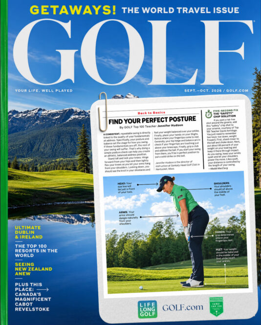 perfect golf posture article
